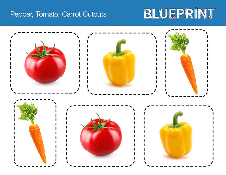 Pepper, Tomato, Carrot