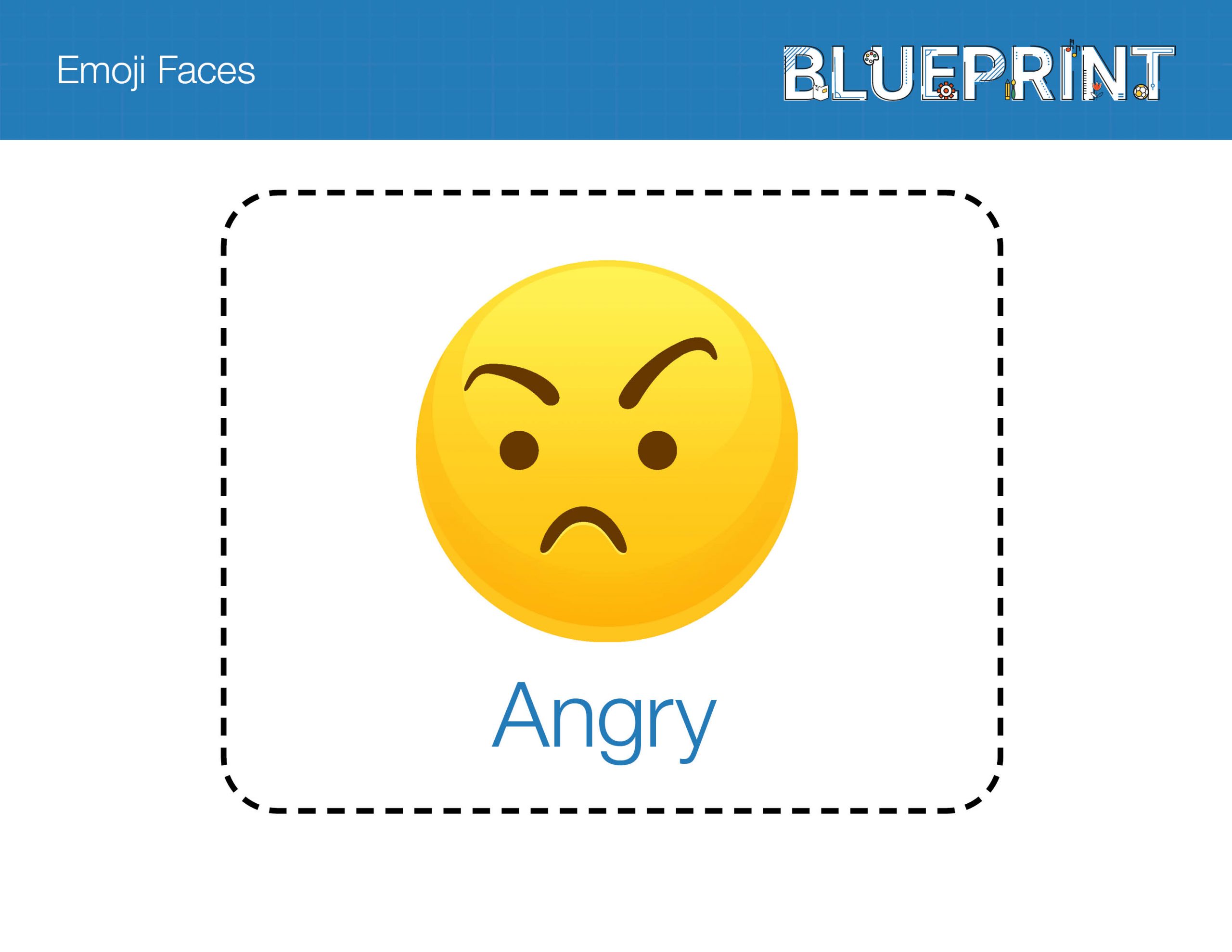 Emoji Face - Angry 