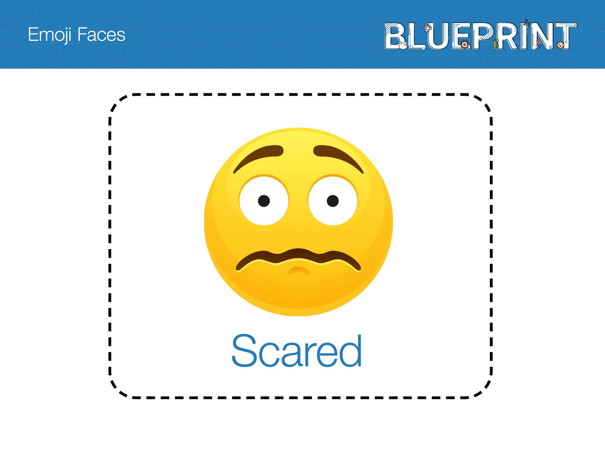 Emoji Faces - Scared