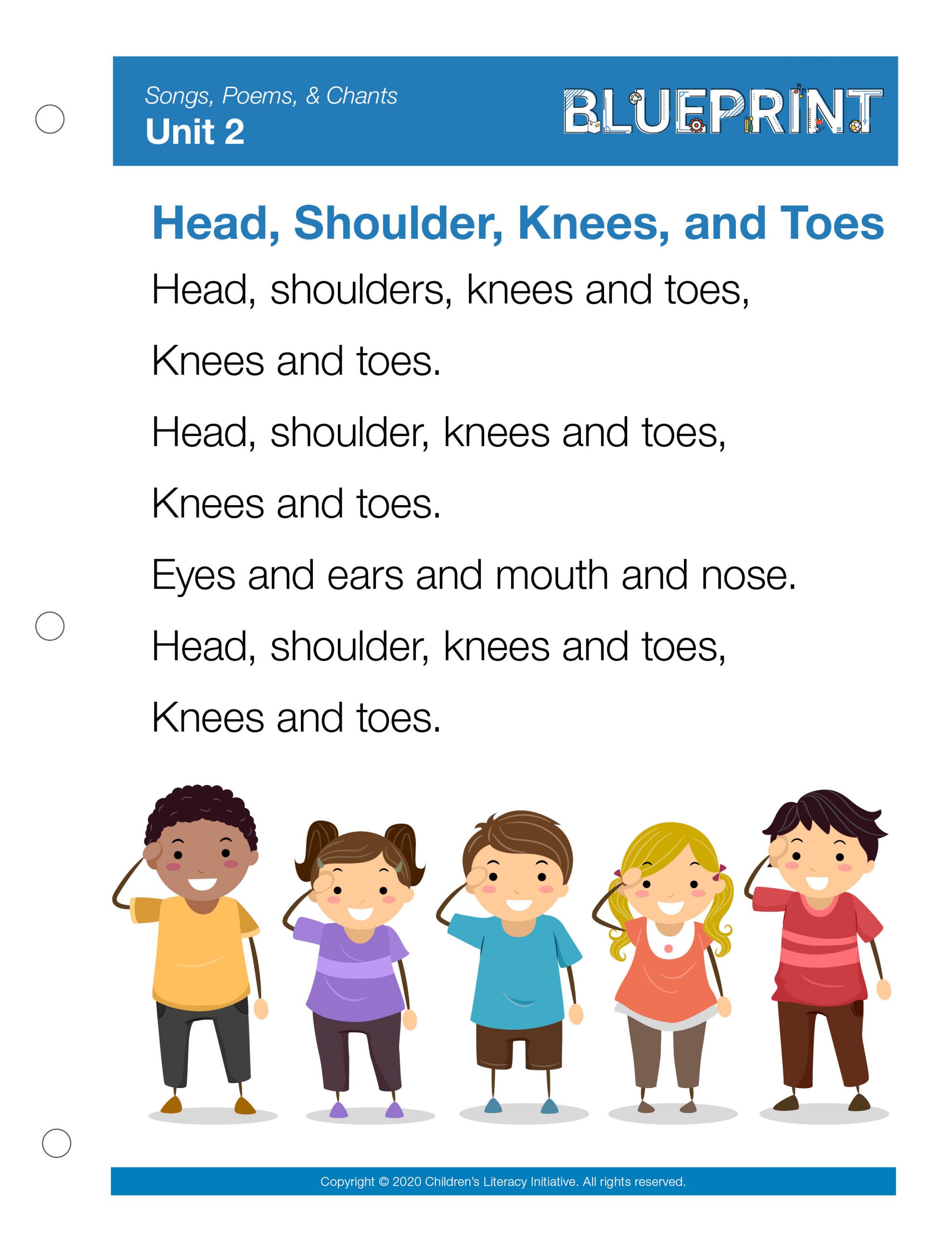 Head Shoulders Knees and Toes Week 1