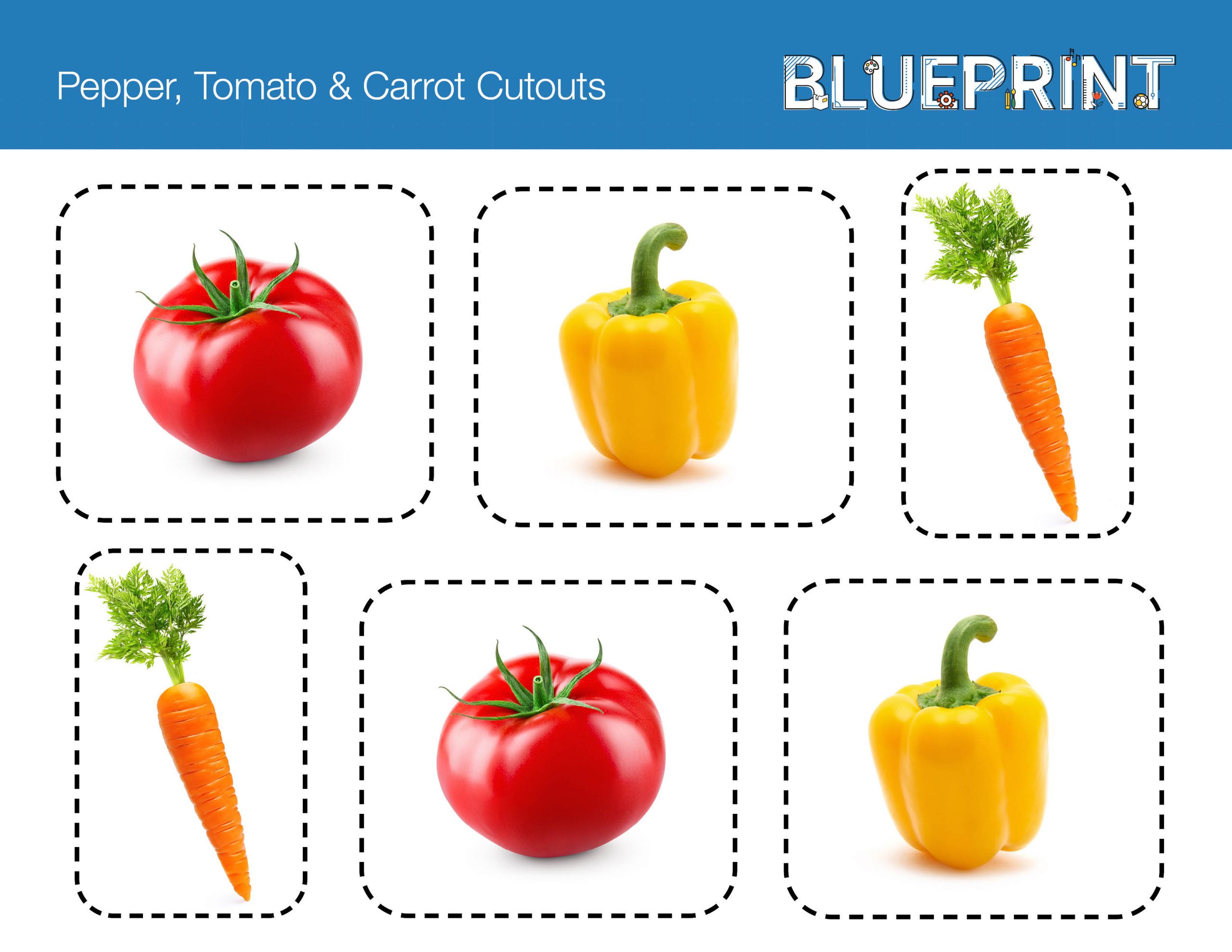 Pepper, Tomato, Carrot