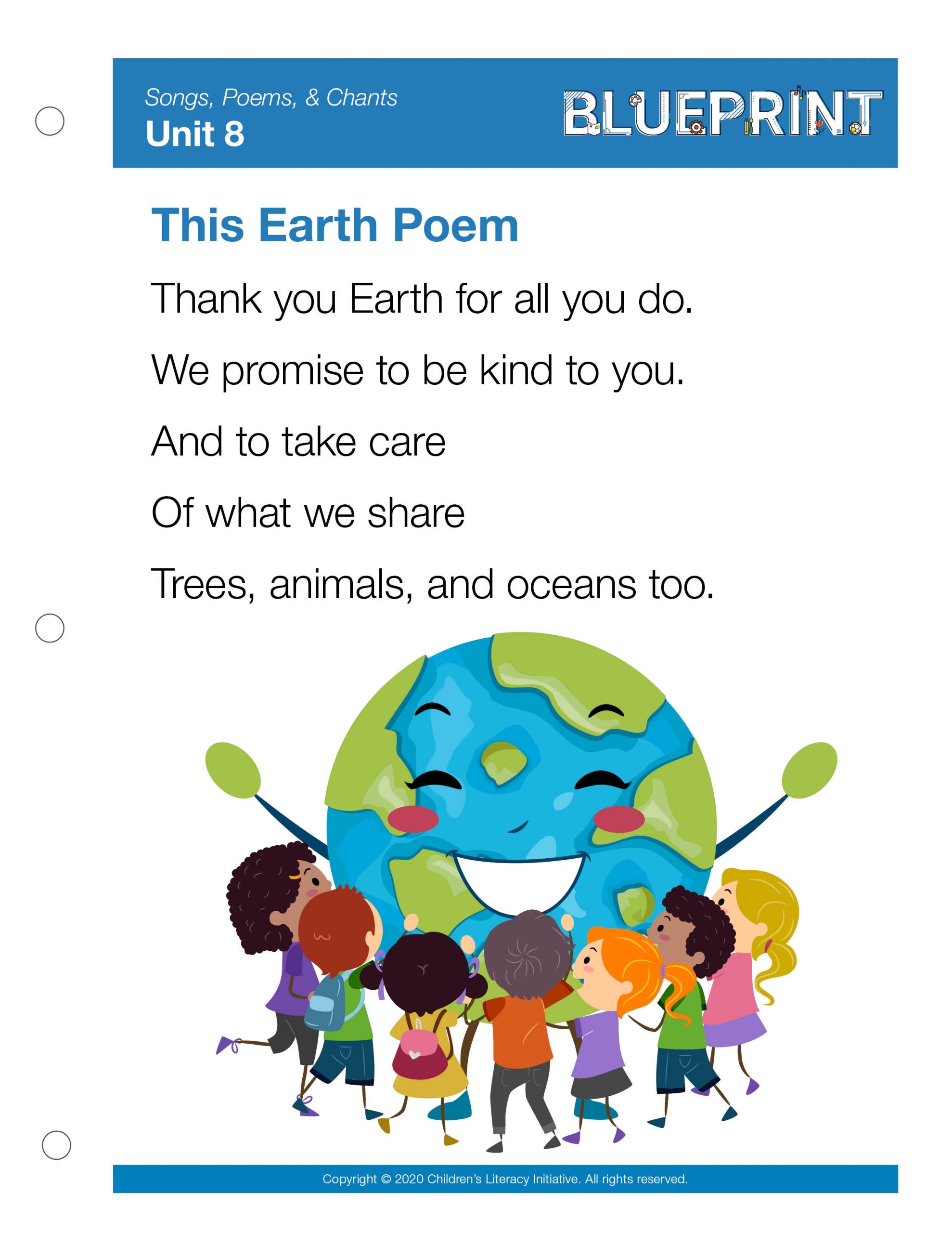 The Earth Poem Week 4