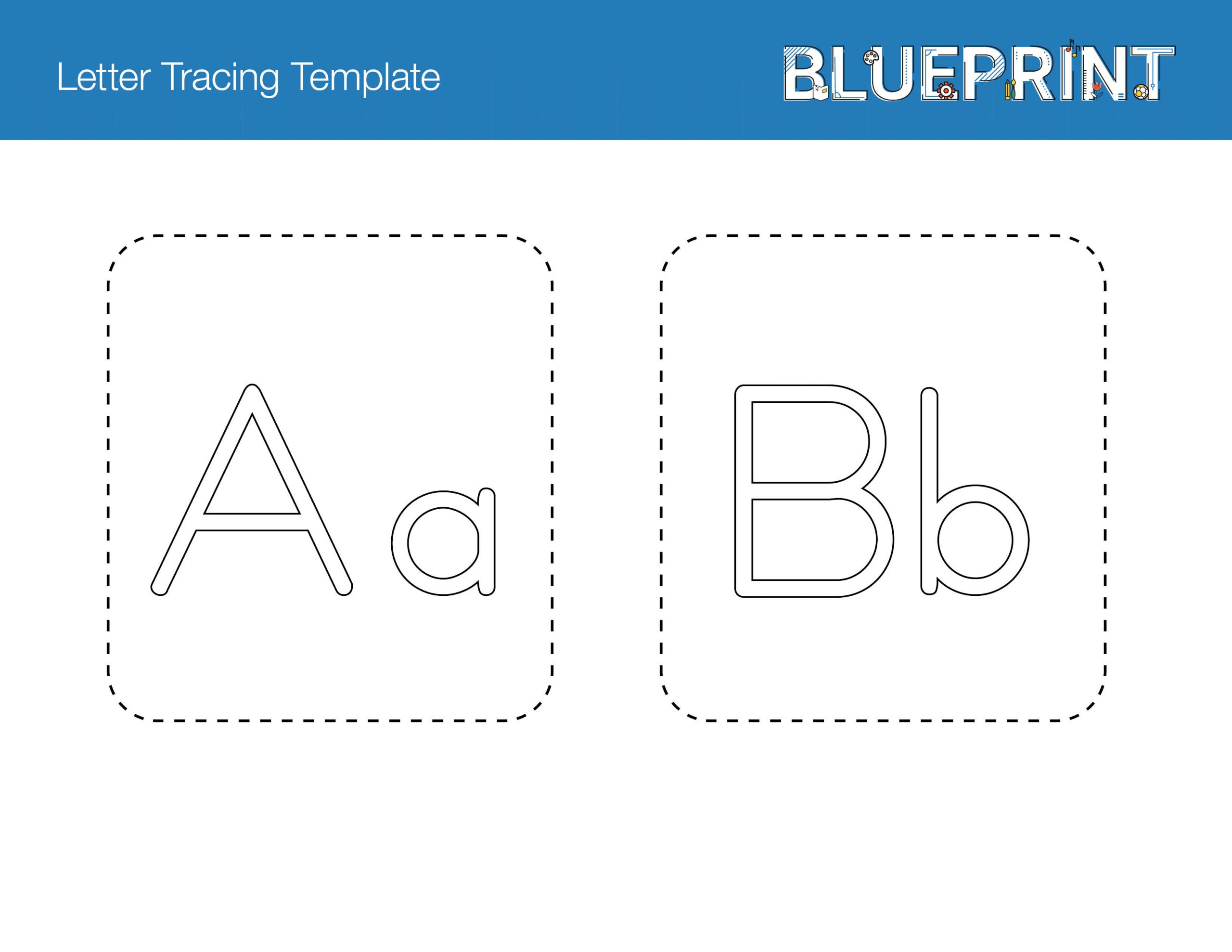 Letter Tracing Template