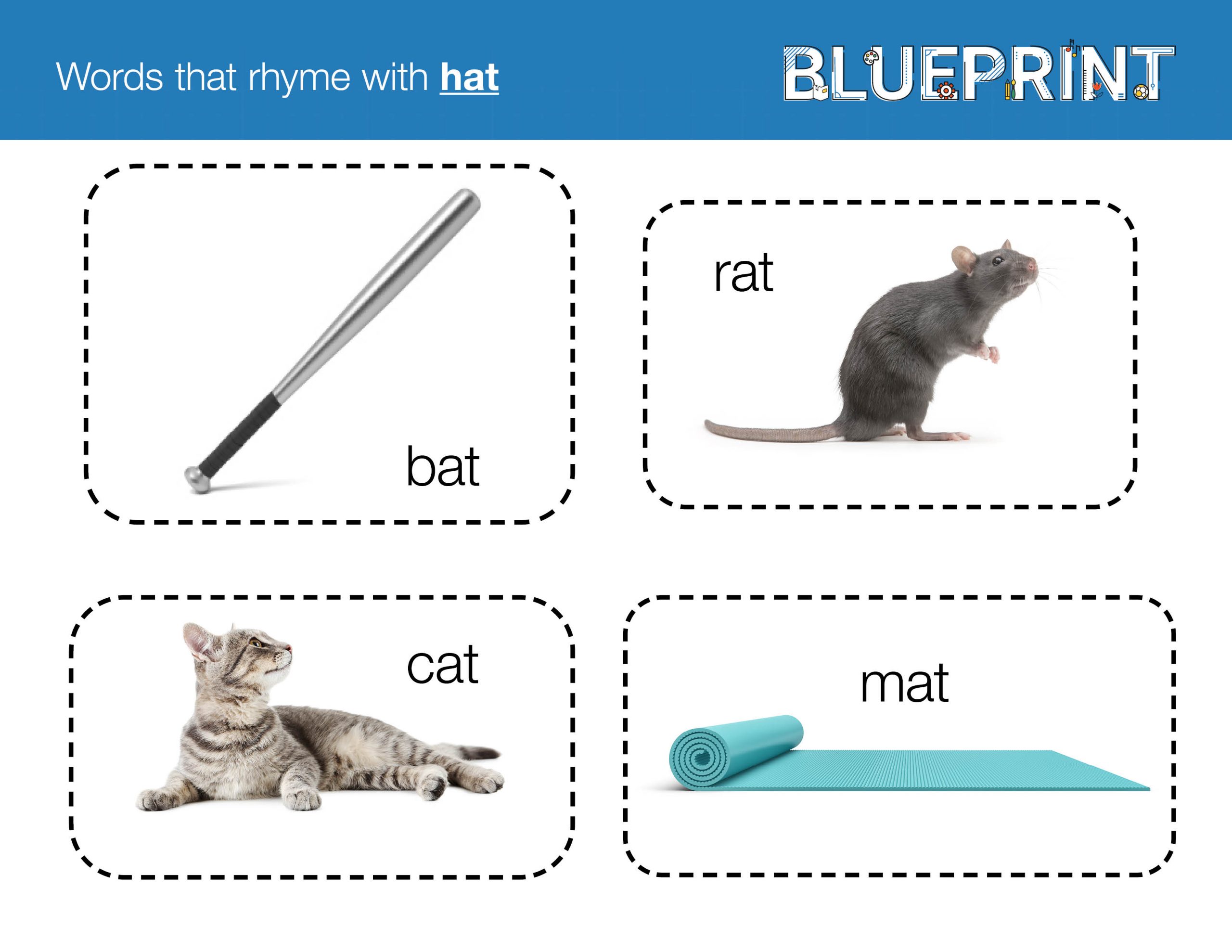 Words that Rhyme with Hat